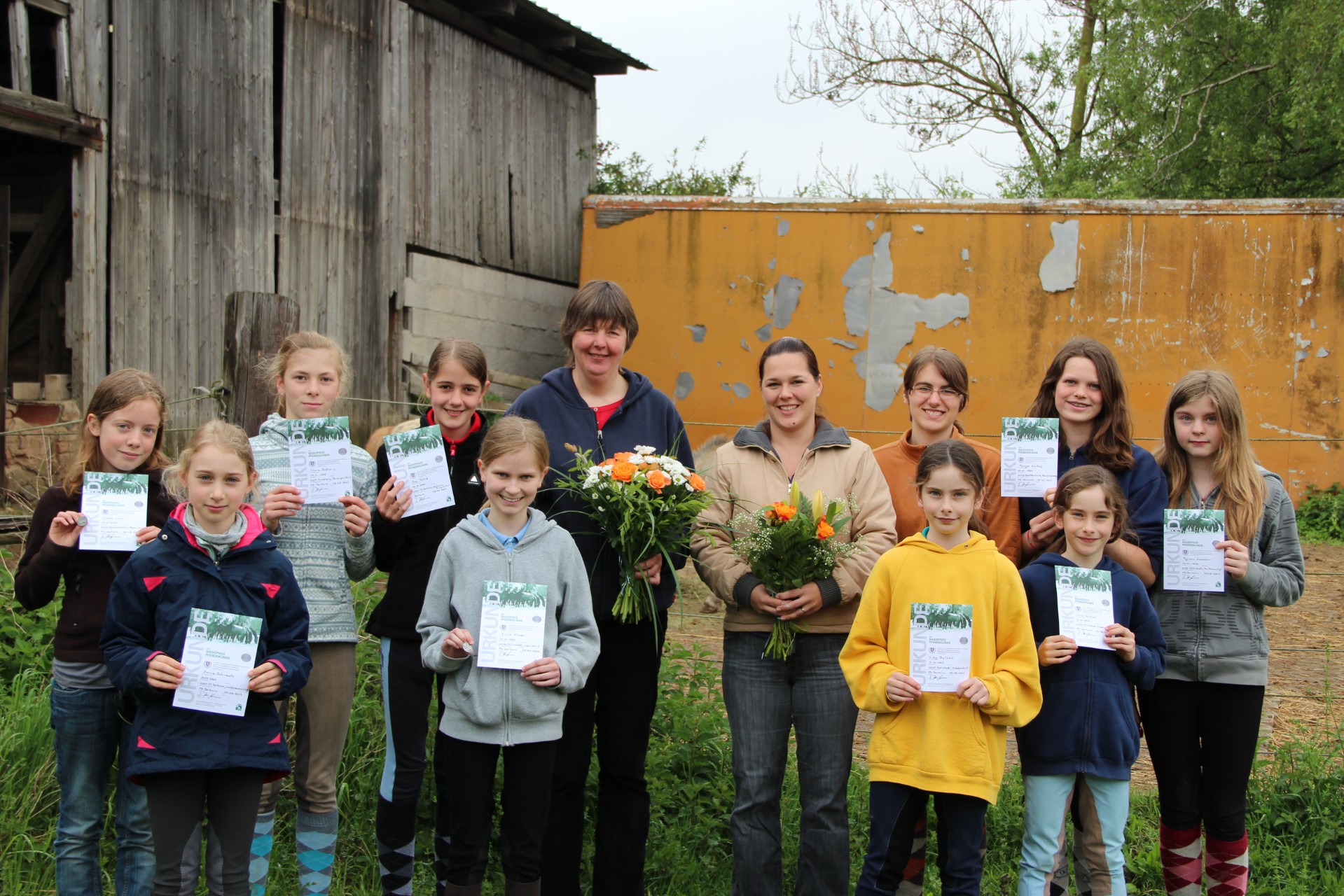 Reitabzeichen 2012